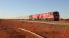 The Ghan at Manguri in before sunset