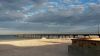 Moring with coluds Glenelg Beach, Adeladie, South Australia