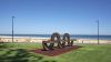 At the Glenelg Beach, Adelaide, South Australia