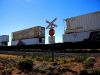 Freight Train at Kingoonya, Outback, SA