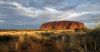 Uluru - Ayers Rock, the sun comes