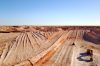 Opal mining at Coober Pedy, Outback, SA