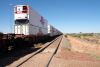 Freight Train at Kingoonya, Outback, SA