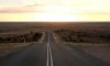 Sunset at Mundi Mundi Lookout, Silverton, Outback, NSW