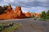 on the way to the Bryce Canyon, Utah, USA