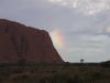 Uluru mit Regenbogen, NT Australia